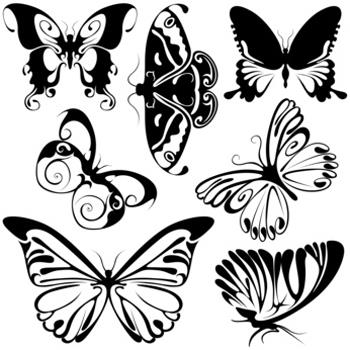 Celtic Butterfly Tattoo Sketch Design Ideas