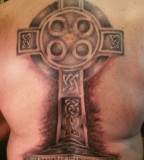 Beautiful Celtic Cross Tattoo Design