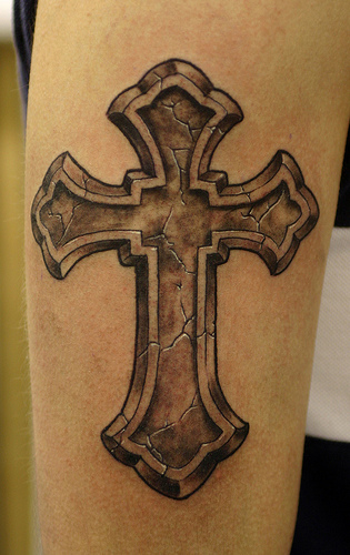 Celebrity News And Galleries Black Cross Tattoo