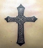 Faith Cross CelticTattoos Images Gallery