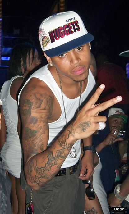 More Pics of Chris Brown’s Artful Tattoo Sleeves – Celebrity Tattoos