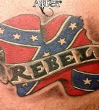 25 Magnificent Rebel Flag Tattoos