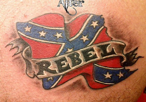 25 Magnificent Rebel Flag Tattoos