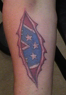 Confederate Flag Tattoos Design4