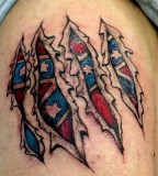 My Tattoo Designs Confederate Flag Tattoos