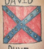 Rebel Flag Tattoos For Girls Confederate Tattoo Design Ideas