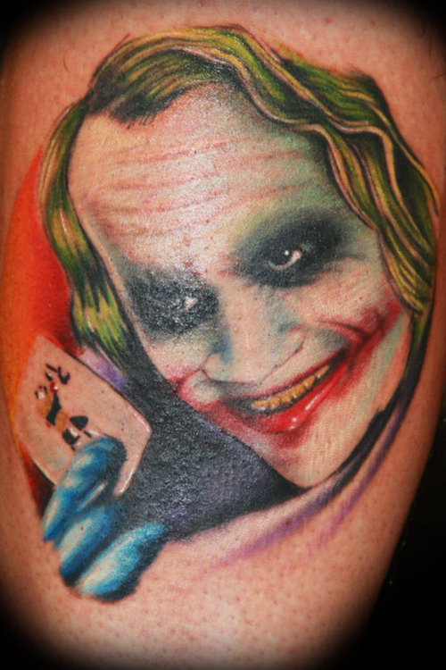 Awesome Joker-Face Tattoo for Men and Women – Unisex Tattoos