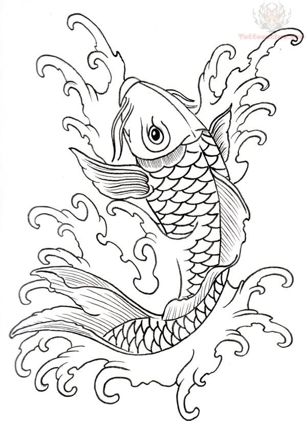 Koi Fish Tattoos Picture Sample