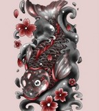 Koi Fish Tattoo Las Vegas Design Idea