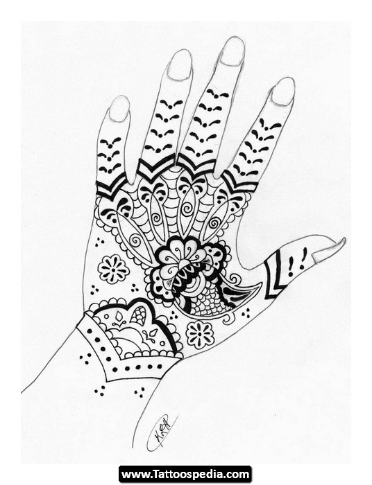 Hand / Wrist / Finger Tattoo Design