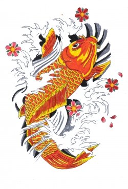 Make Your Own Koi Tattoo