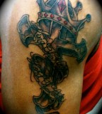 Crown Cross King Of Kings Lord Of Lords  Tattoo Picture At