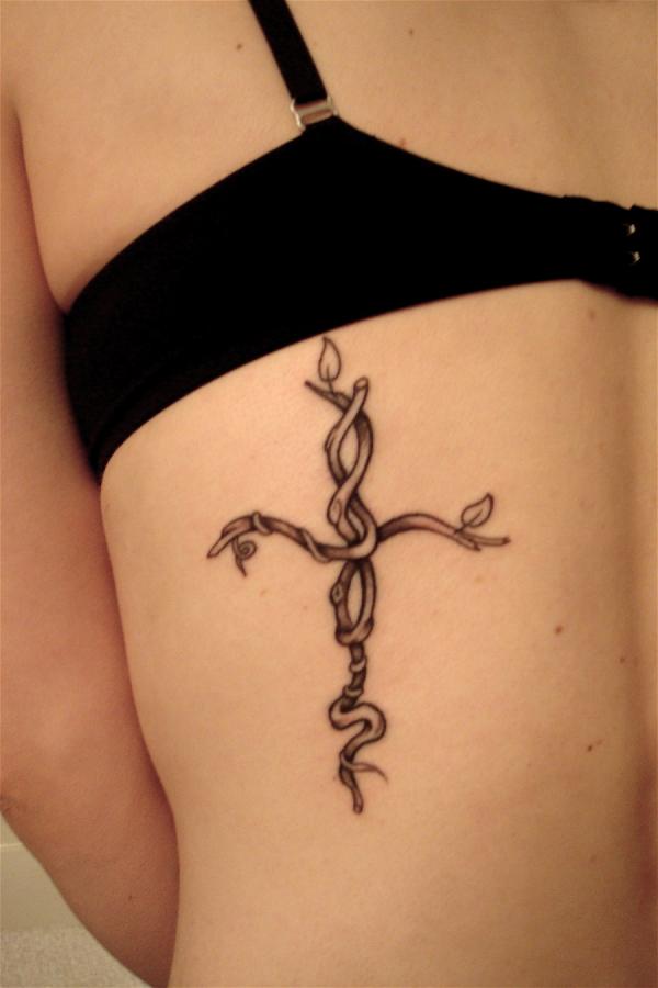 Holy Cross Tattoos For Women