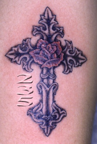 Christian Cross Tattoos For Men