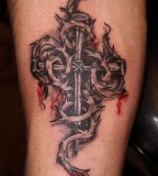 Tatto Design Of Cross Tattoos Tattoodesignsideas