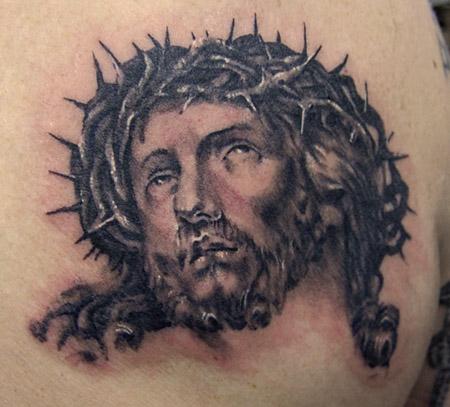 Jesus Tattoo Photo From Bluebird Tattoo Bluebird