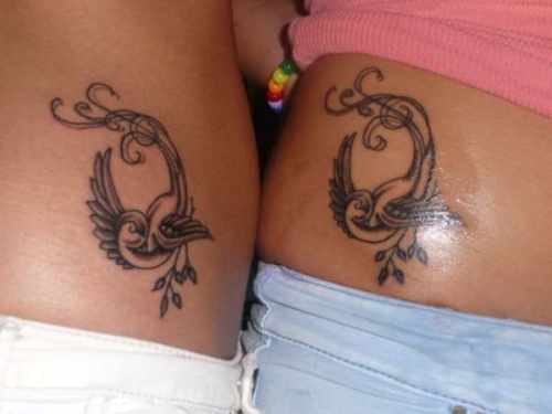 Smashing Matching Tattoos For Couples