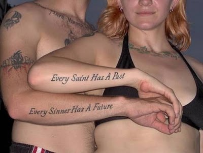Couple Forearm Tattoo For Valentines Day (NSFW)