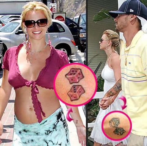 Phenomenal Britney Spears Tattoo Photo