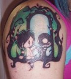 Dahvie Vanity Love Story Tattoo