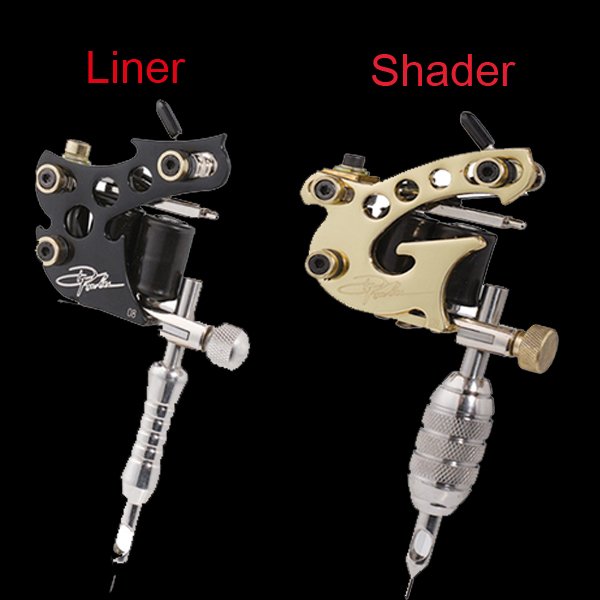 2 Top Handmade Danny Fowler Tattoo Machine Gun Kit