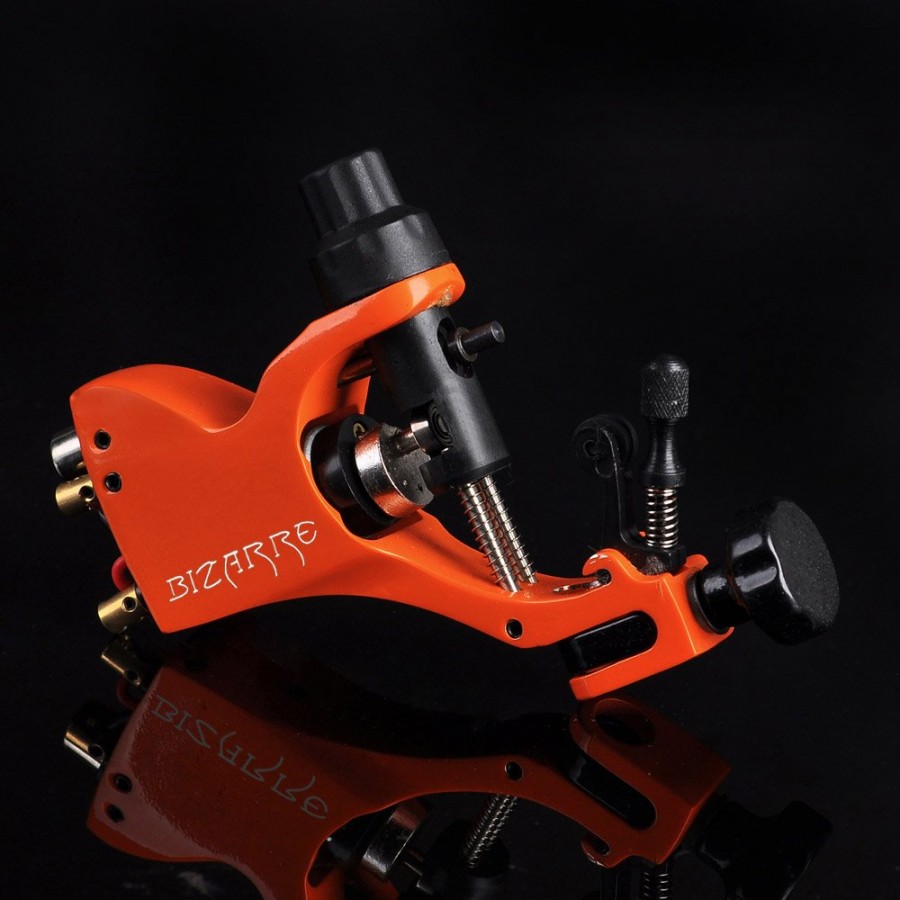 Orange Top Handmade Danny Fowler Tattoo Machine Gun Liner M108