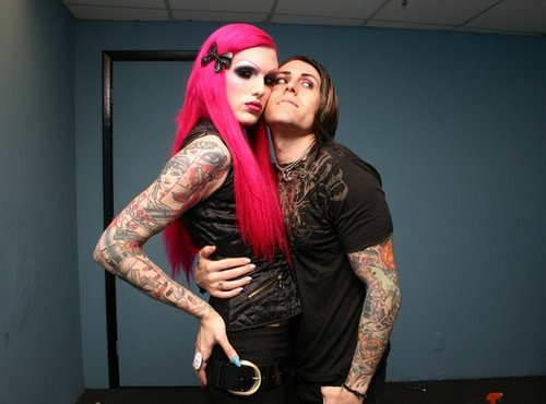 Full Sleeve Tattoo: Jeffree Star and Davey Havok Photoshoot