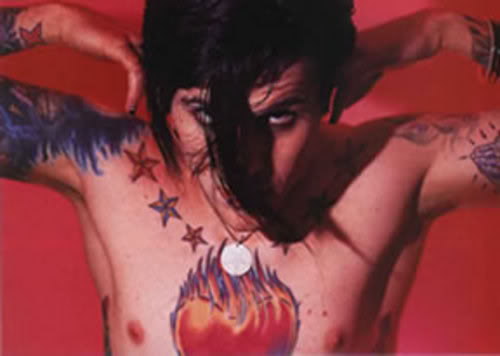 Davey Havok of AFI Tattoos