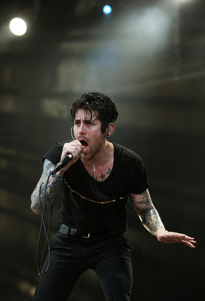 Davey Havok Performing on Stage