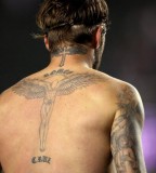 David Beckham Back Tattoos Tattoos Designs