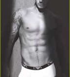 David Beckham Sexy Torso Tattoo