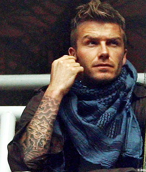 David Beckhams Angelic Tattoo