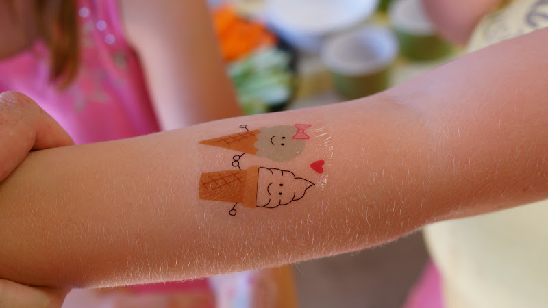 Frog Goose And Bear Diy Temporary Tattoos