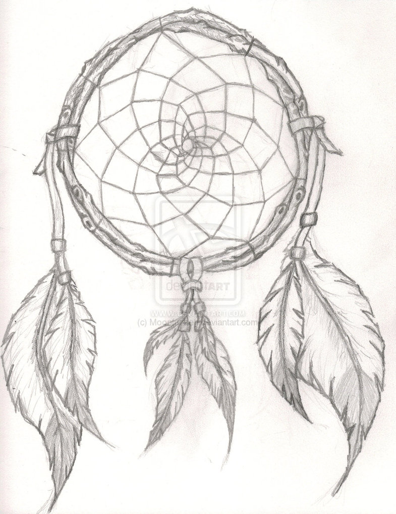 Dreamcatcher Tattoos Sketch