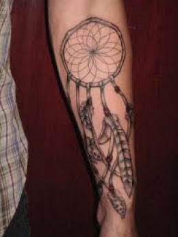 Great Dreamcatcher Tattoos Ideas on Arm For Men And Women