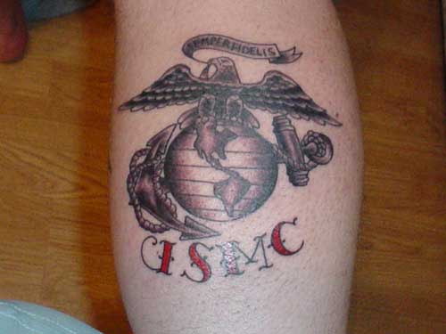 Eagle Globe And Anchor Tattoo Finally USMC