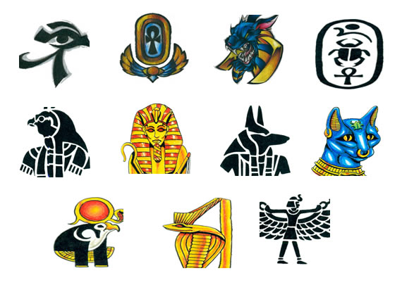 Egyptian Symbols for Tattoo Designs