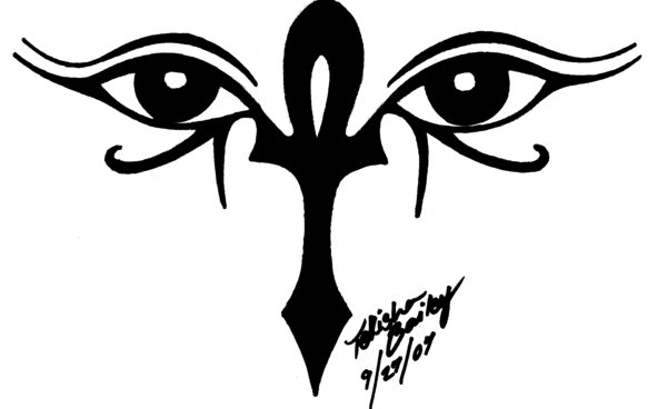 Ankh And Eyes Of Horus Tattoo By Rainbowmaker On Deviantart