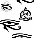 Celtic Eye Of Horus Tattoos By Ravenhartstock On Deviantart