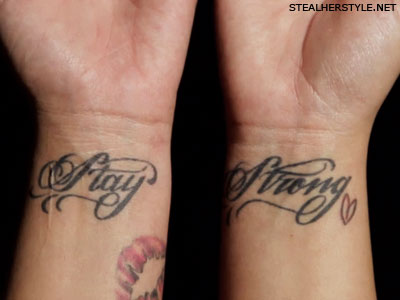 Demi Lovato Tattoos