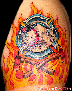 Courage Firefighter Tattoos Pictures And Images