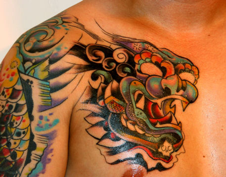 Foo Dog Tattoo Pictures