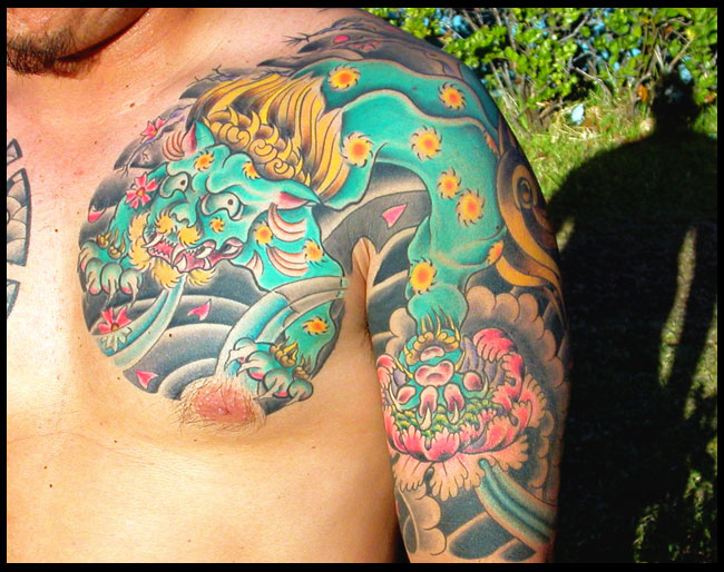 Hikae Tattoo Foo Dog Tattoo Design Picture