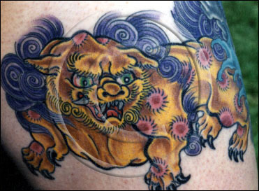 Foo Dog Tattoo Symbol