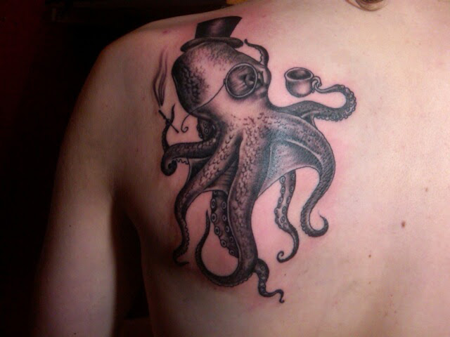 Awesome Octopus Tattoo Design for Men