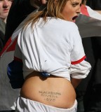 Funny Tattoo Design for Lower Back Women