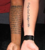 Forearm Tattoo With Words - Tatto Designs