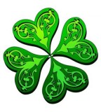 Four Leaf Clover Design for Tattoo