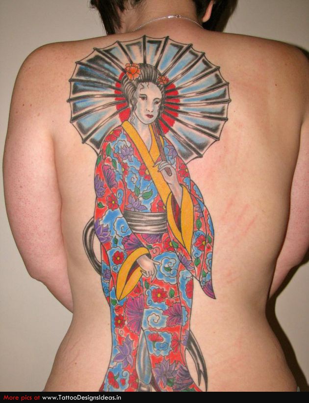 Tatto Design Of Geisha Tattoos Tattoodesignsideas