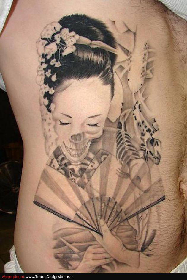 Tatto Design Of Geisha Tattoos Tattoodesignsideas